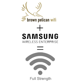 Samsung & Brown Pelican WiFi Partner to Provide World Class Event WiFi Networks